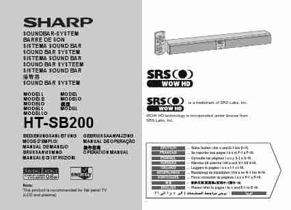 Sharp Music Mixer HT-SB200-page_pdf